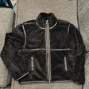 GIRLS H&M FURRY COAT